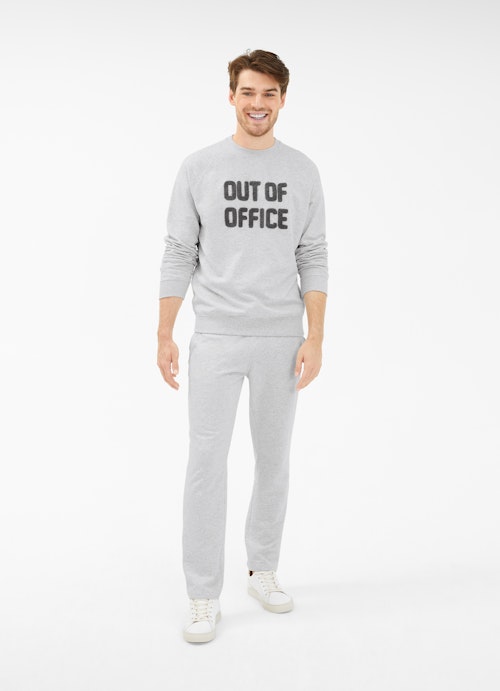 Casual Fit Sweaters Sweatshirt silver grey melange