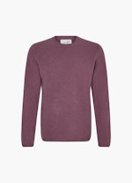 Coupe Regular Fit Maille Pull-over en cachemire grape