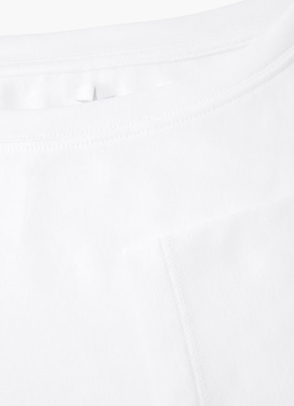 Coupe Slim Fit T-shirts T-shirt en jersey de modal white
