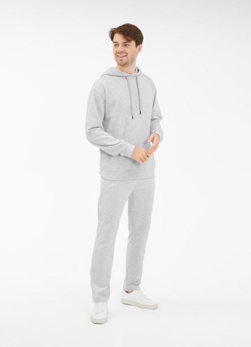 Casual Fit Hoodies Hoodie silver grey melange