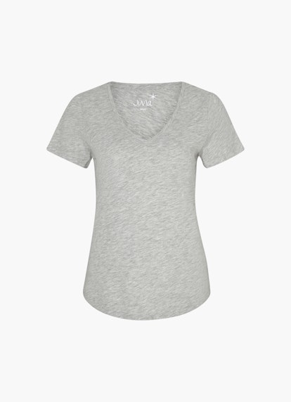 Regular Fit T-shirts T-Shirt l.grey mel.