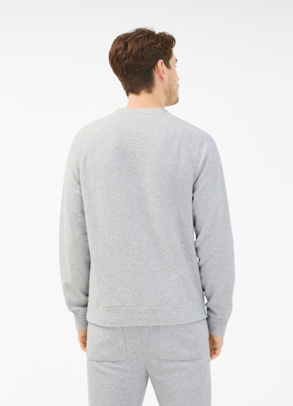 Coupe Regular Fit Pull-over Pull-over en maille polaire silver grey melange