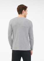Regular Fit Sweaters Cashmix - Sweater l.grey mel.