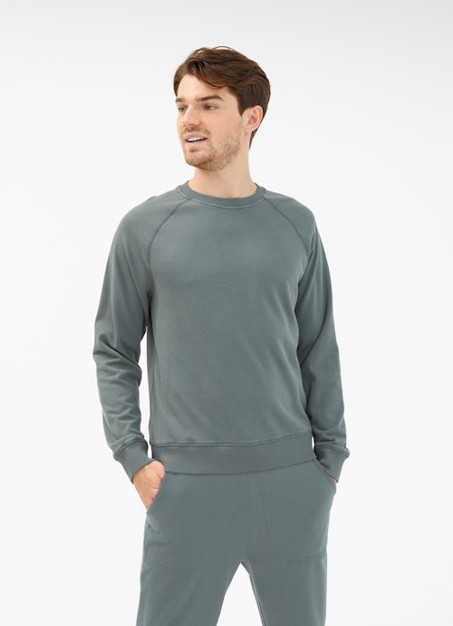 Coupe Casual Fit Pull-over Sweat-shirt sage leaf