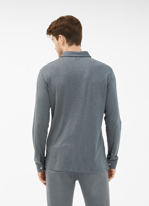 Regular Fit Hemden Jersey - Hemd moon grey