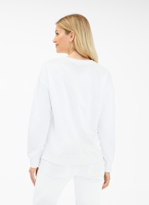 Coupe Regular Fit Sweat-shirts Sweat-shirt white