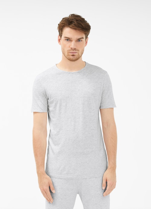 Regular Fit T-shirts T-Shirt silver grey melange