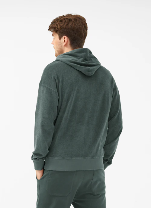 Casual Fit Hoodies Frottee - Hoodie sage leaf
