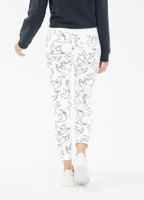 Slim Fit Pants Slim Fit - Sweatpants white