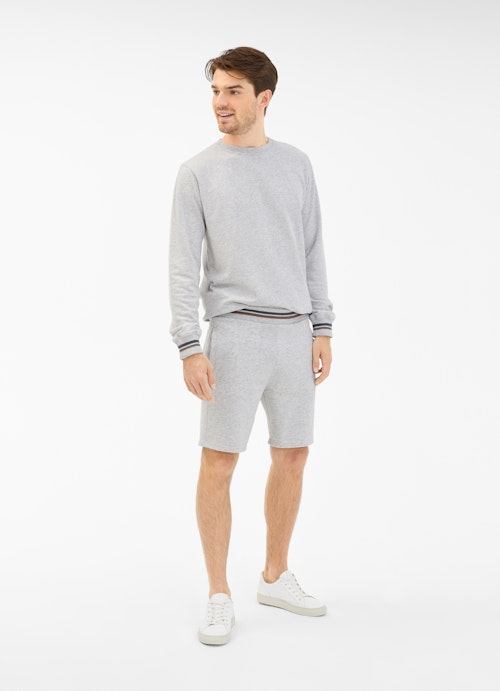 Slim Fit Shorts Shorts silver grey melange