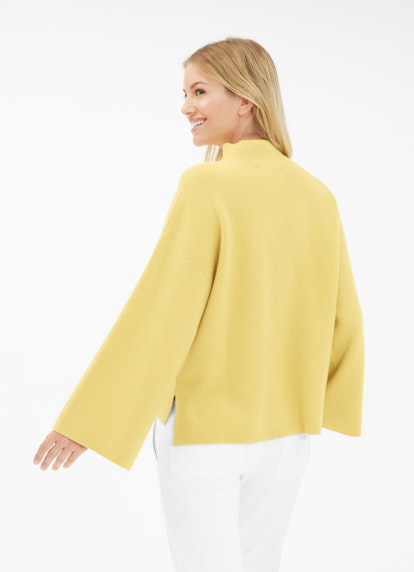 Casual Fit Knitwear Cashmere Blend - Pullover dusty lemon