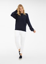 Coupe Casual Fit Maille Pull-over navy