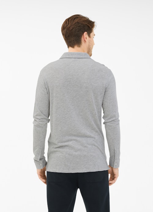 Coupe Regular Fit Chemises Chemise en jersey l.grey mel.
