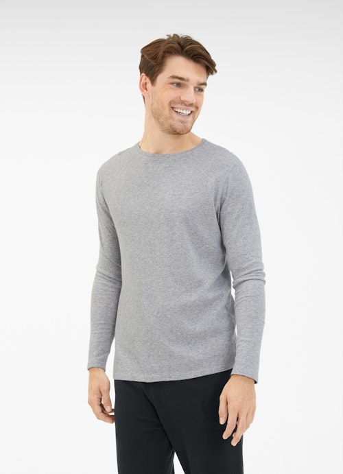 Regular Fit Sweater Cashmix - Sweater l.grey mel.