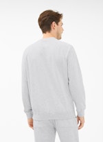 Coupe Casual Fit Pull-over Sweat-shirt silver grey melange