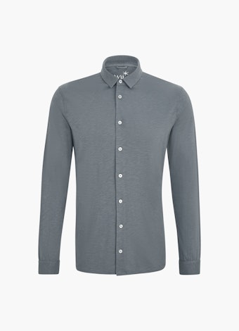 Regular Fit Shirts Jersey - Shirt moon grey