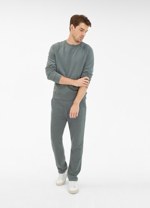 Casual Fit Sweaters Sweatshirt sage leaf