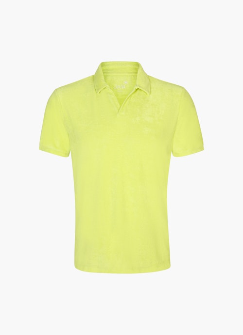 Regular Fit T-shirts Terrycloth - Polo Shirt bitter lemon