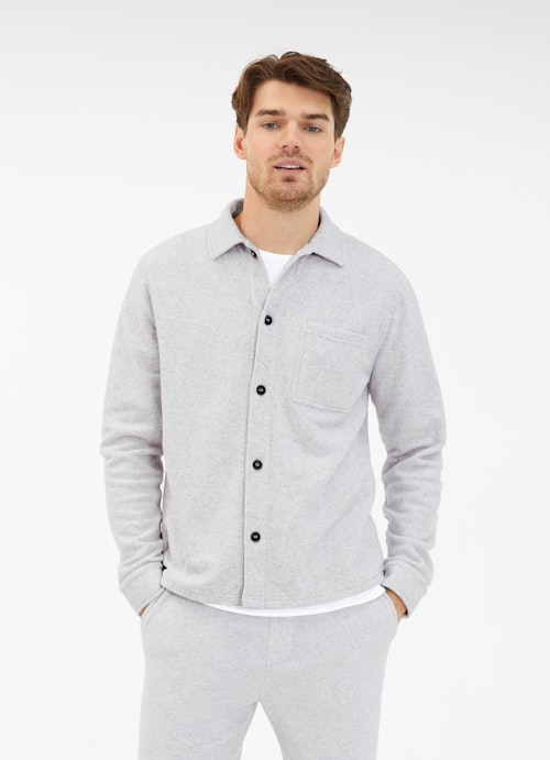 Casual Fit Shirts Polar Fleece - Overshirt silver grey melange