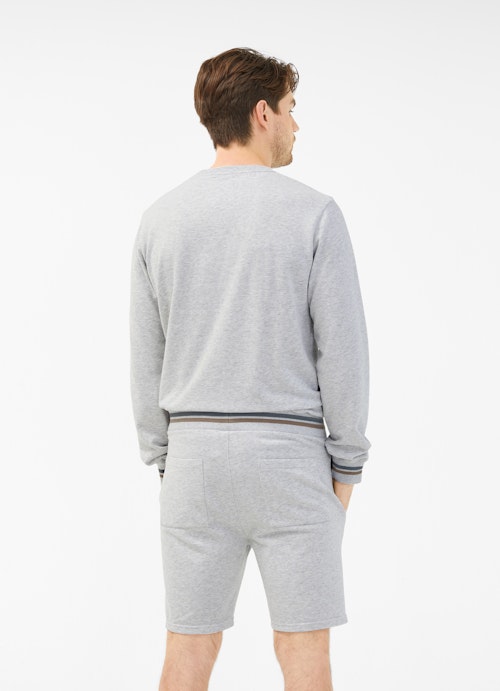 Slim Fit Shorts Shorts silver grey melange