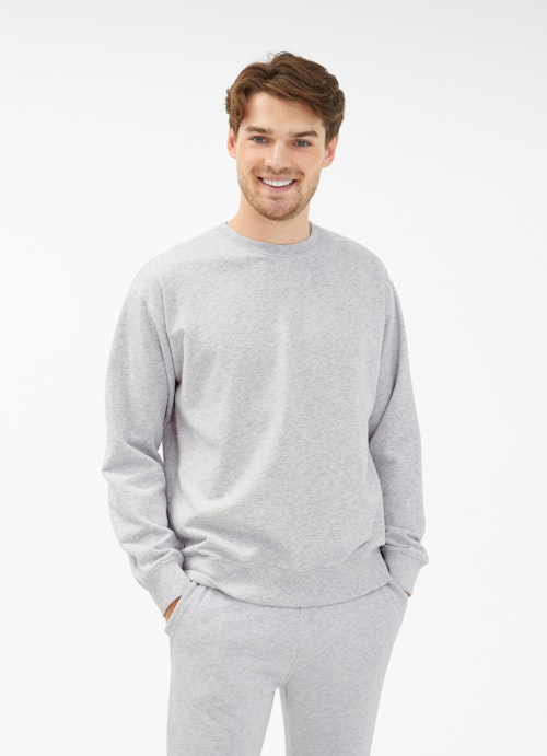 Oversized Fit Sweater Oversized - Sweatshirt silver grey melange
