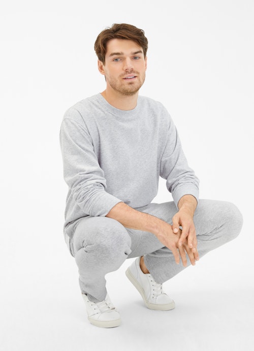 Oversized Fit Sweater Oversized - Sweatshirt silver grey melange