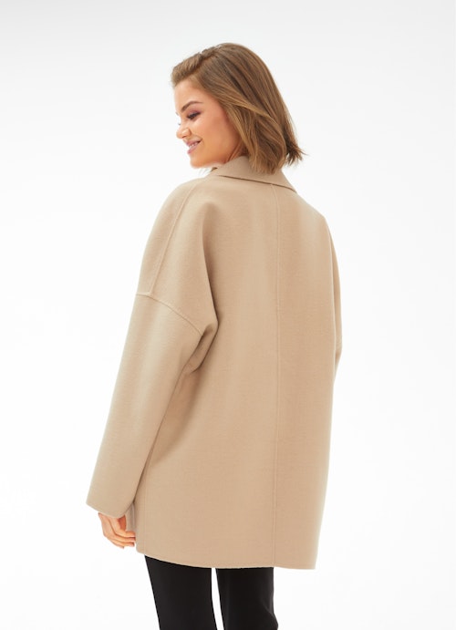 Loose Fit Jacken Doubleface Blazer camel