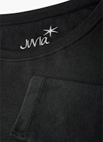 Slim Fit Long sleeve tops Jersey Modal - Longsleeve black