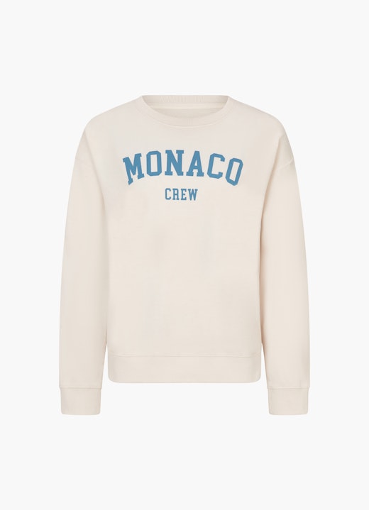 Coupe Regular Fit Sweat-shirts Monaco Baby Sweater en polaire ecru