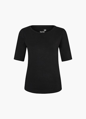 Coupe Slim Fit T-shirts T-shirt en jersey de modal black
