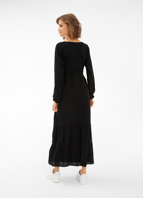 Regular Fit Dresses Poplin - Maxi Dress black