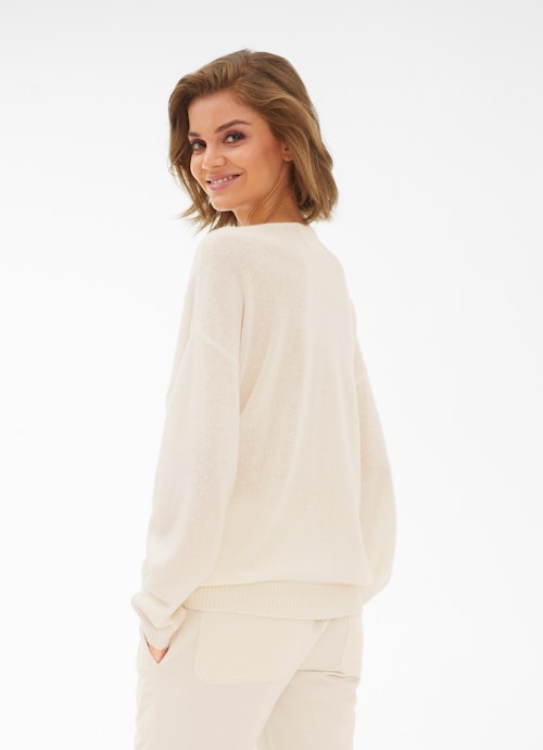 Casual Fit Knitwear Pullover eggshell