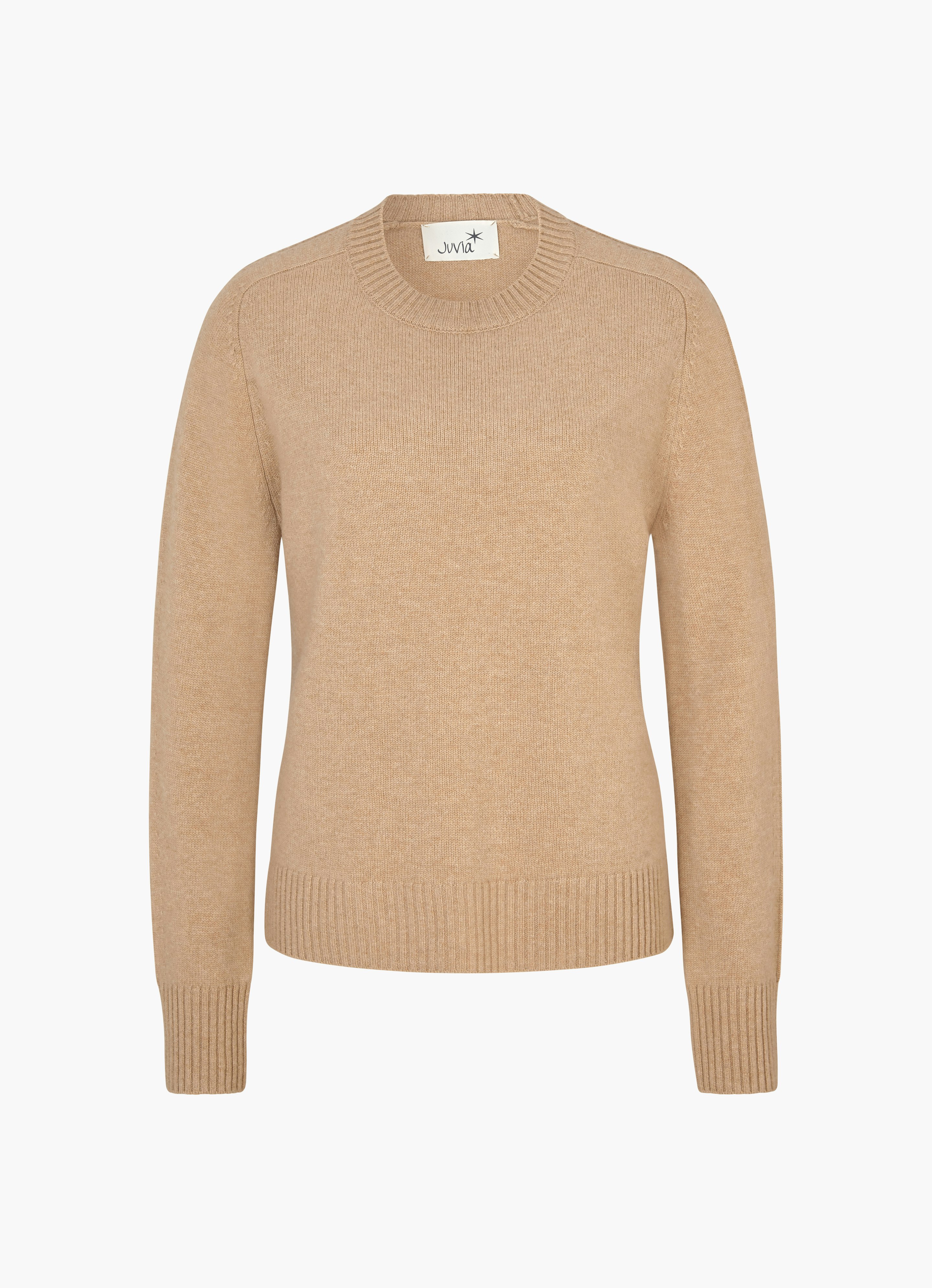 Beige Cashmere Blend Pullover Fabia Buy Knitwear online at JUVIA