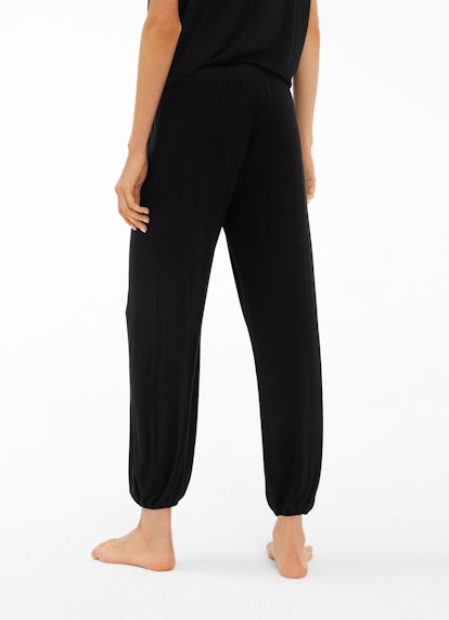 Regular Fit Nightwear Nightwear - Trousers black