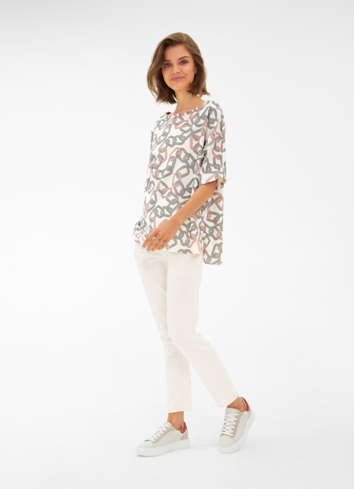 Oversized Fit Sweatshirts Cape - Sweater eggshell