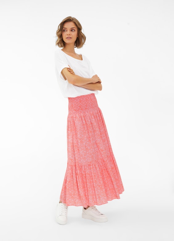 Regular Fit Skirts Poplin Skirt rosé