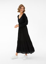Regular Fit Dresses Poplin - Maxi Dress black