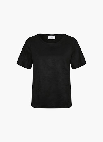 Loose Fit T-Shirts Tech Velours - T-Shirt black
