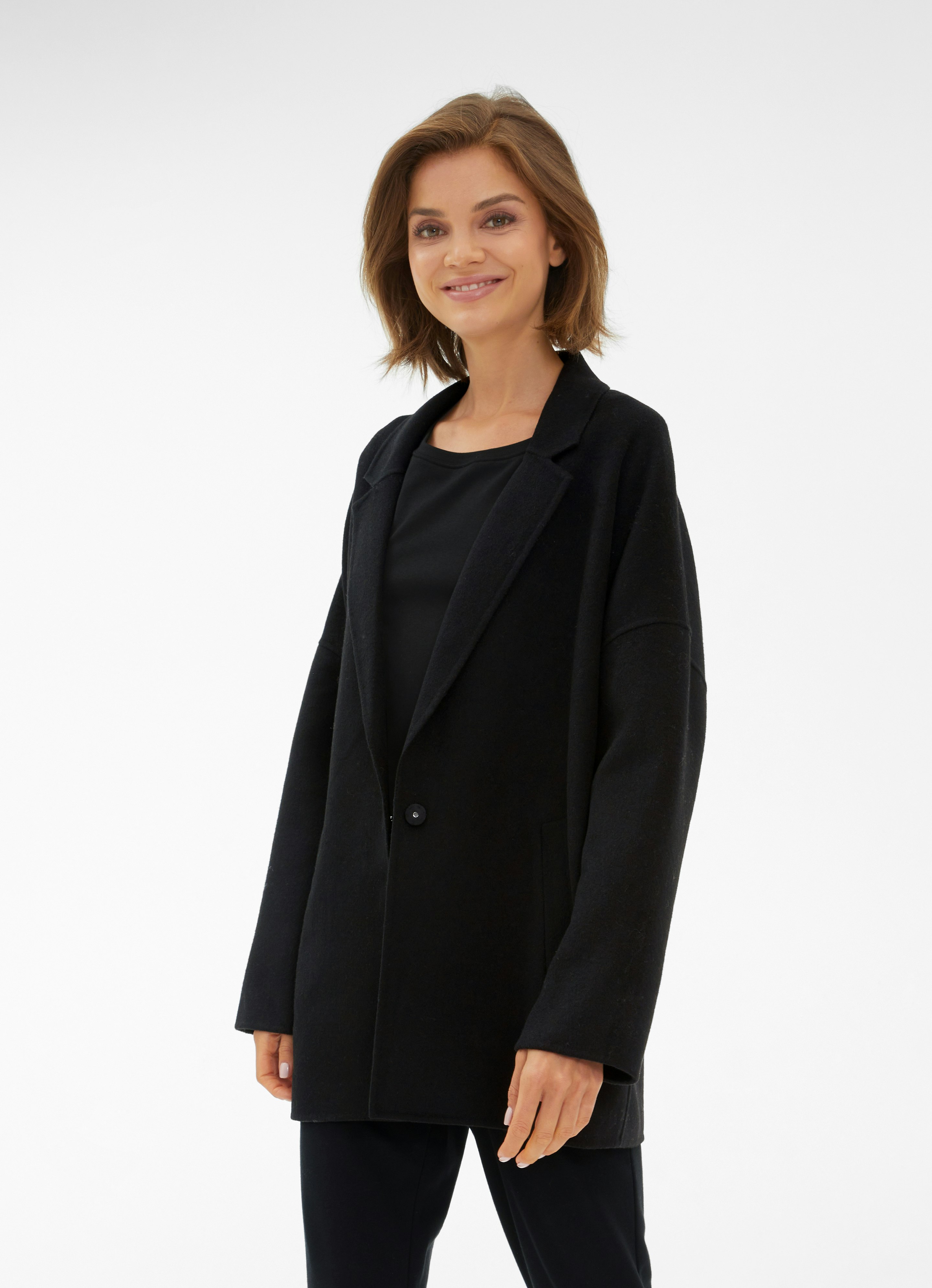 Black hotsell loose blazer