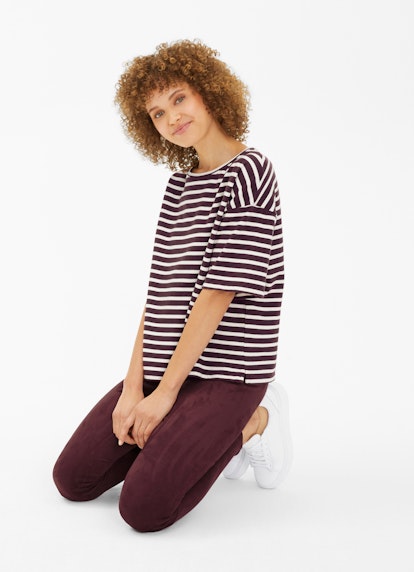 Coupe Loose Fit T-shirts T-Shirt cassis