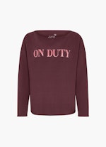Coupe Casual Fit Sweat-shirts Sweatshirt cassis