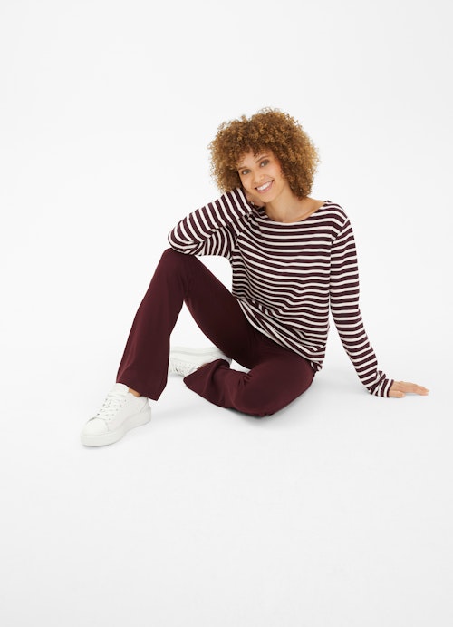 Slim Fit Sweatshirts Sweater cassis