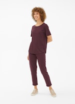 Coupe Regular Fit T-shirts T-Shirt cassis