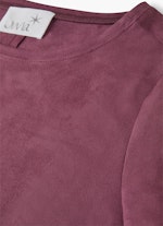Coupe Regular Fit Robes Tech Velours - Robe cassis