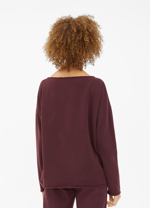 Casual Fit Sweatshirts Sweatshirt cassis