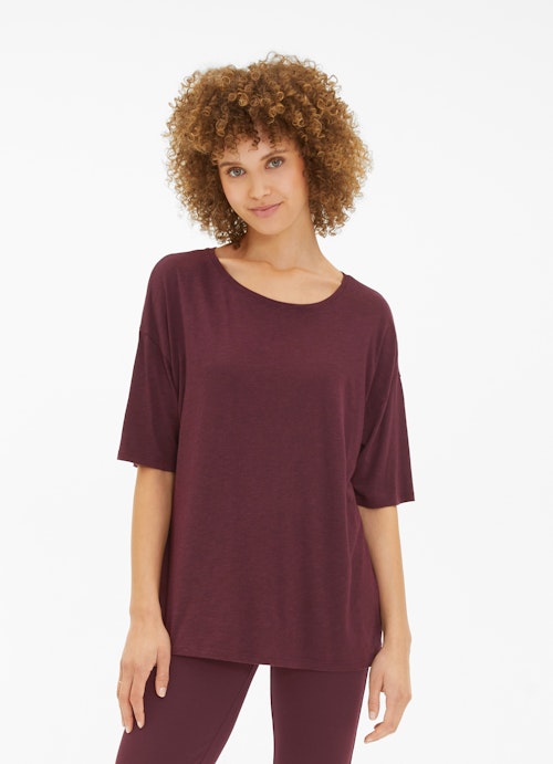 Oversized Fit T-shirts T-Shirt cassis
