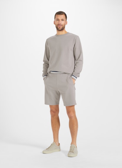 Slim Fit Bermudas Herringbone - Shorts flannel