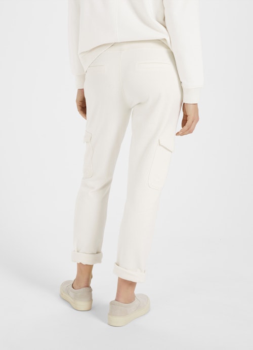 Loose Fit Pants Sweatshirt eggshell