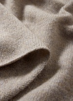 Regular Fit Knitwear Cashmere Blend - Scarf feather grey melange