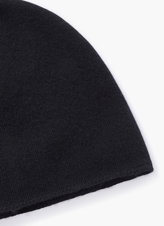 Taille unique Maille Cashmere Blend - Cap black